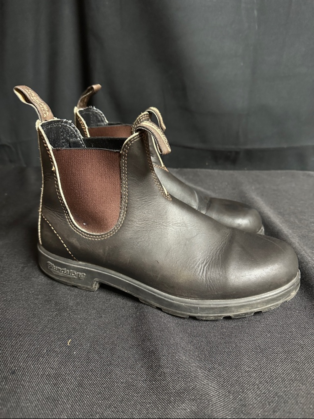 Blundstone Leather Chelsea Boots with Dark Brown M8.5 - Picture 5 of 14